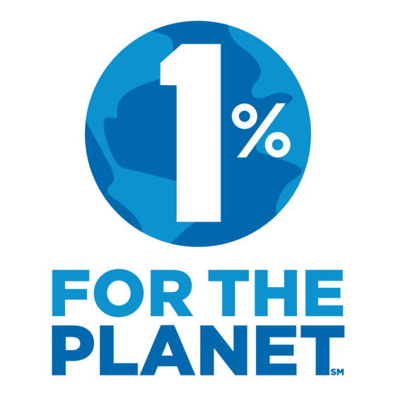 1% Percent for the Planet logo | Giving back to the environment