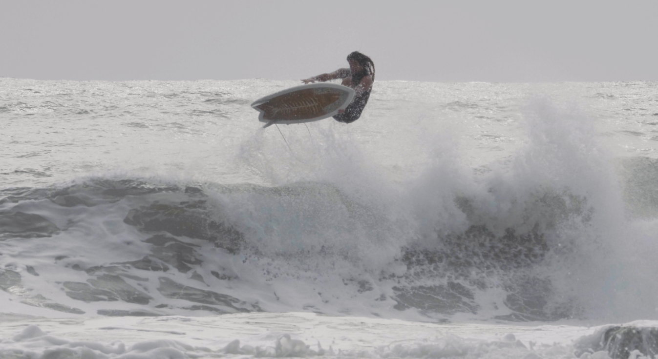 Surfer Cliff Kapona. Photo credit: Ben Judkins
