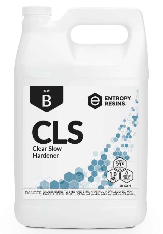 CLS Clear Laminating Slow Hardener by Entropy Resins