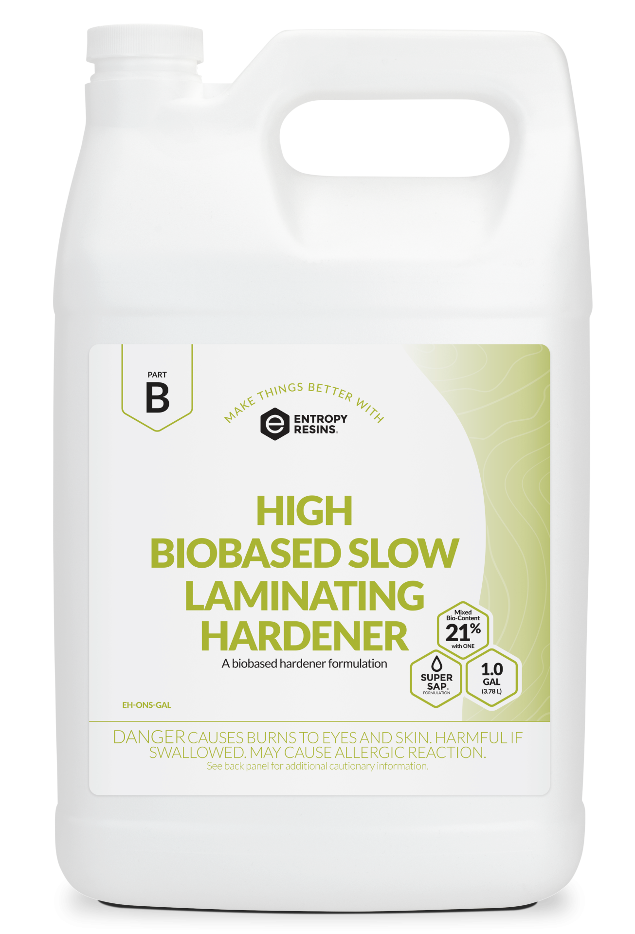 High Biobased Laminating Slow Hardener | Entropy Resins