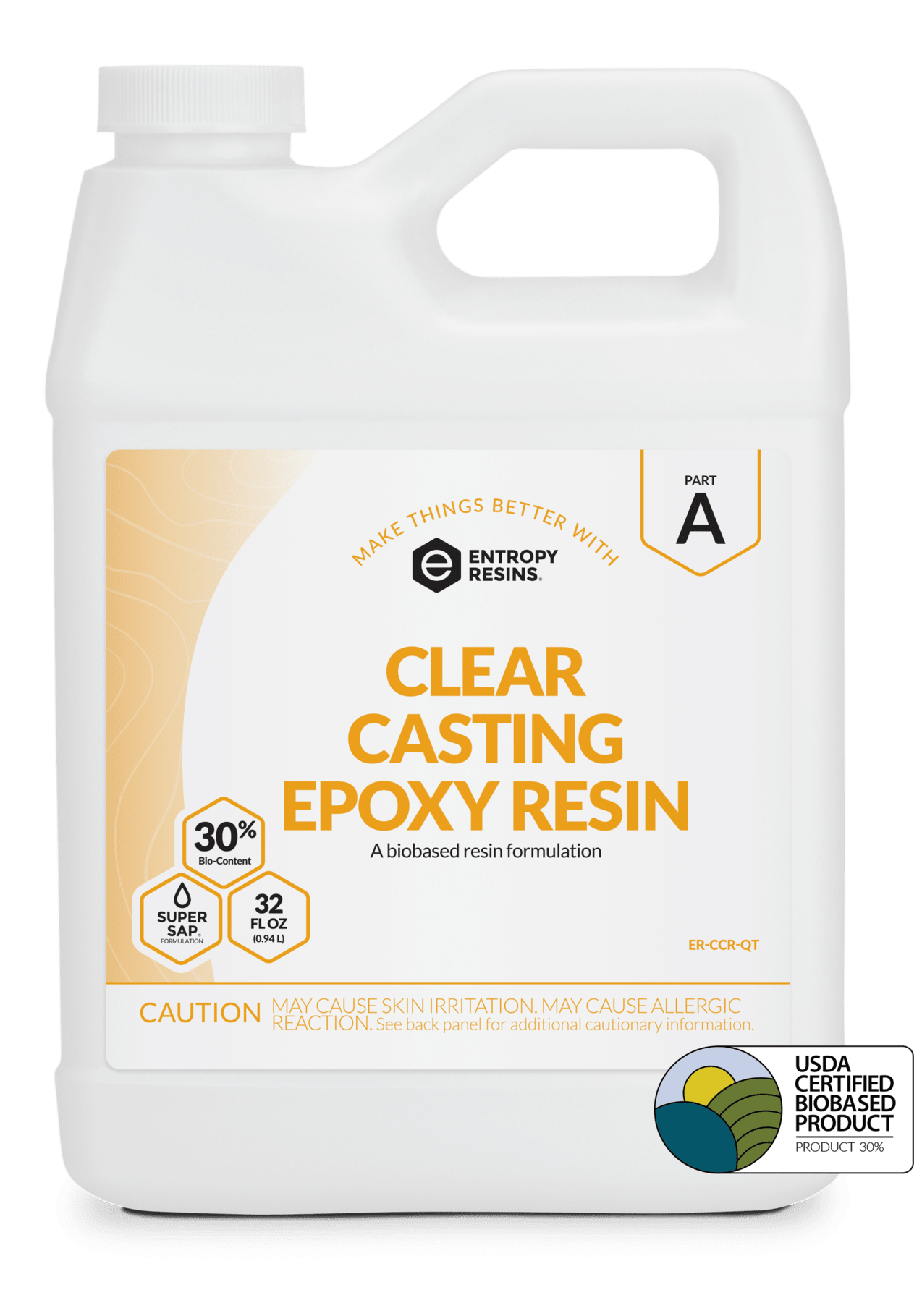 SuperClear Epoxy Resin Crystal Clear 2 Gallon Resin Kit for Casting Resin, Art R