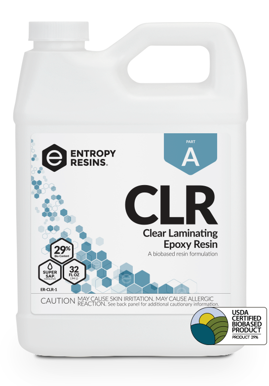 MAX CLR A/B Crystal Clear Epoxy Resin Coating for 3D Printed PLA