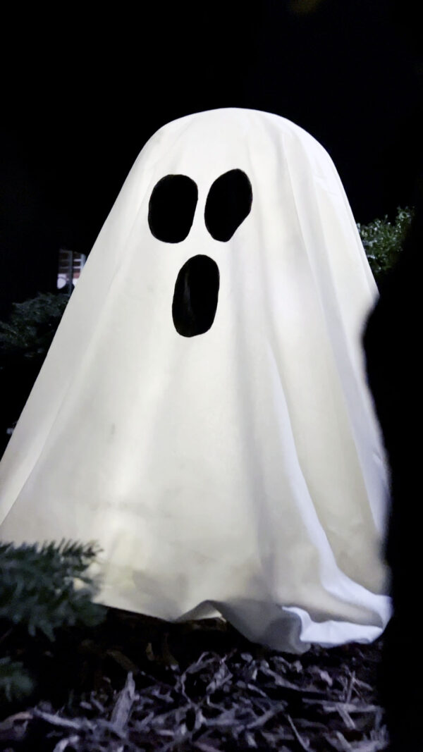 Making a DIY Halloween Ghost